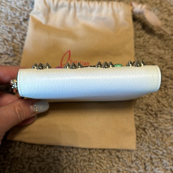 Christian Louboutin White Coin Purse - Picture 5 of 11